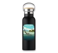 Loch Ness Scotland Travel Souvenir Vacuum Flask, Eco Bottle, Coffee Cup