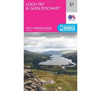 Loch Tay & Glen Dochart: (OS Landranger Map 051 February 2016 ed)