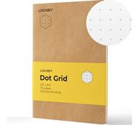 LOCHBY A5 Notebook | Fountain Pen-Friendly 68gsm Tomoe River Paper | Soft Brown Cover | Field Journal Refill | For Travelers, Work, School, and Journaling (72 Pages)