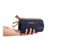 LOCHBY® Mini Venture Pouch | Multipurpose Tactical Mini Tool Bag | Water Resistant Waxed Canvas | Dual-Sided Zipper Pouch | for Motorcycle, Bike, EDC, Pen, Pencil, Art, Tech & Travel