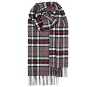 Lochcarron of Scotland Thomson Grey Lambswool Scarf