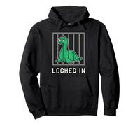 Loched In Funny Loch Ness Monster Cryptid Nessie Pullover Hoodie