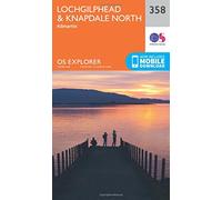Lochgilphead & Knapdale North Map | Kilmartin | Ordnance Survey | OS Explorer Map 358 | Scotland | Walks | Hiking | Maps | Adventure