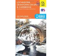 Lochindorb, Grantown-on-Spey & Carrbridge Map | Weatherproof | Caingorms National Park | Ordnance Survey | OS Explorer Active Map OL60 | Scotland | Walks | Hiking | Maps | Adventure
