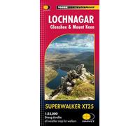 HARVEY MAPS Superwalker Lochnagar Glenshee & Mount Keen XT25 Size: one size