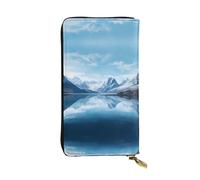lochs Printed Clutch (7.5x4.1 in) | Leather Wallet