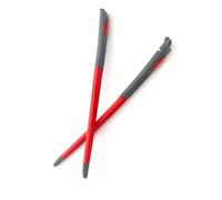 Locitudde Matte Black Temple Arms Legs Replacement For Oakley Crosslink Pitch OX8037 OX8041 Eyeglass Frames 1 Pair, Red, 135 mm