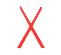 Locitudde Replacement Rubber Temple Ear Socks for Oakley OX3222 OX3232 OX3241 OX8097 OX8103 Glasses Sunglasses Frames 1 Pair, Red, 78mm