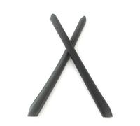 Locitudde Rubber Temple Earsocks Socks Replacement for Oakley Crosslink Zero OX8076 OX8080 Eyeglass Glass Frames 1 Pair, Black, 81mm
