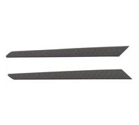 Locitudde Rubber Temple Earsocks Socks Replacement for Oakley Exchange OX8055 OO9483 OX8184 Eyeglass Sunglass Frames 1 Pair, Black, 95mm