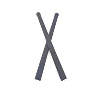 Locitudde Rubber Temple Earsocks Socks Replacement for Oakley OX8034 OX8043 OX8091 OX3153 Eyeglass Glass Frames 1 Pair, Black, 115mm
