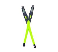 Locitude Replacement Temple Arms Legs Compatible with Oakley Crosslink OX8027 OX8029 OX8030 OX8031 Eye Glasses Frames (Black Temples w Green Socks - 1 Pair), Green