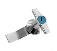 Lock Aluminum Alloy Thandle Ms302 Having Key Kit for Door Box Cabinet Format Mailbox Cupboard Security Hardware Silver Compact Distributor Simple Installation
