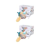 Lock And Key Toy | Dependable Wood Construction | 15x8cm | Wooden Activity Cube | Wooden Busy Lock Box Toy | Educational Growth | For Boys Girls Preschoolers