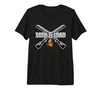 Lock and Load Sporting Trap Skeet Shooter Clay Shooting Premium T-Shirt