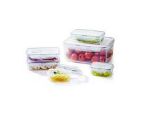 LocknLock Storage Meal Prep Reusable Lunch Box Food Containers Set of 6