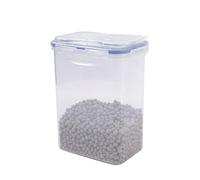 Lock and Lock HPL813F Rectangular Storage Container with Flip Top Lid, 1.8 L, 5.9 x 4.3 x 7.6" Flip Lid