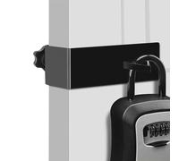 Lock Box Door Mount,No Drilling Adjustable Hook - Over the Door Lock Box Bracket - for Outdoor Home Garage Apartment Hotel Vacation Commercial Realtor