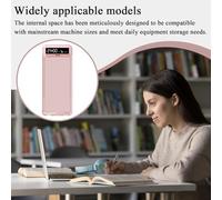Lock Box with Timer | Smart Cellphone Locker Case | Transparent Phone Addiction Control Box for College Students Dorm School Kids Work Classroom Travel Adults Kitchen Bedroom Teens