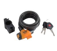 Sport Directtm Slk7351 10mm x 185cm Lock Cable - lock cable sport direct 10mm x 185cm black cycle bike sekura bicycle slk7351