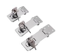 Lock Cam Cylinder Drawer Locker Combination 1Pcs(Silver-4)
