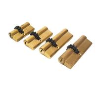 Lock Cylinder, 1 Pcs Cylinder 11 Teeth Gear Door Cylinder Lock Core Brass Double Spring Super with AB Keys Cylinder Lock (80mm)