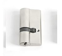 Lock Cylinder 63 66.5 70 80 90 mm Lock Cylinder AB Key Anti-Theft Pure Brass Gate Door Lock Handle Bedroom Extended Polished (Color : 90mm 45 add 45mm)