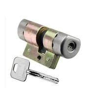 Lock Cylinder AFS Cylinder Security Door Lock Core Vintage Entrance Exterior Pull Handle Body Universal(48mm)
