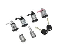 Lock Cylinder Assy 95VBB22050FG Compatible with Transit for Tourneo 1994-2000 Complete Lock Set Ignition Switch Fuel Barrel Sliding Side Door Lock(6pcs Lock)