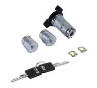 Lock Cylinder Assy Compatible with Cadillac for Cimarron for Deville for Eldorado 16627130 26005043 26005718 26007477 26025788 Car Ignition Lock Cylinder with Keys(B Set)