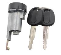 Lock Cylinder Assy Compatible with Chevrolet for Lova Car Ignition Lock Cylinder with 2Pcs Key