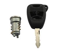 Lock Cylinder Assy Compatible with Chrysler for 200 300 for Town for Country Ignition Switch Front Left Door Lock Cylinder 5179511AA 05139099AA(Trunk Lock 1pc Key)