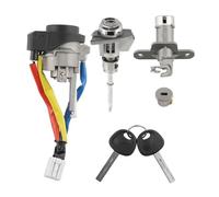 Lock Cylinder Assy Compatible with Hyundai for Sonata 2015-2019 Full Door Lock Ignition Switch Cylinder 81970-C1A00 D2198058 81900-C1B00