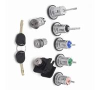 Lock Cylinder Assy YC15V22050YG 4119503 1C1AV22050BA 1C1A-V22050-BA Compatible with Transit MK6 2000-2006 Complete Full Lock Set