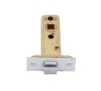 Lock Cylinder Bathroom Alloy Single Deadbolt Lock Cylinder Various Padding Margins Three-bar Tongue Body Universal(Margins 60mm)