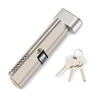 Lock Cylinder, Door Lock Gearbox 8550 Silent Body,Square Panel,Mute Tongue, for Cylinder,Heavy Spring, Strong Return Box