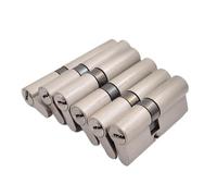 Lock Cylinder Door with Master Key Indoor Entrance Door Lock 60mm 70mm 80mm Eccentric Lock Cylinder Same Key Customize(X80-S-3)