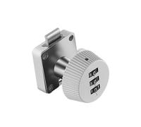 Lock Cylinder Drawer Code Lock 3 Digit Combination Password Keyless Cam Cabinet Mail Box Wardrobe Furniture Door Hardware(2)