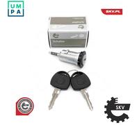 Lock cylinder insert with key 65SKV510 ESEN SKV for OPEL ASTRA F Hatchback TIGRA