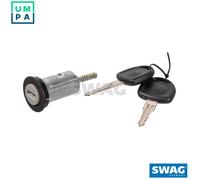 Lock cylinder insert with two keys 99 90 2748 SWAG for OPEL CORSA A TR KADETT D