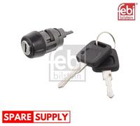LOCK CYLINDER, IGNITION LOCK FOR AUDI 100 4000 90 COUPE FEBI BILSTEIN 17004