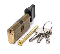Lock Cylinder Inf.Oval. 55.4 - 27.7 - 27.7 P08230 - 02 - 0 Cisa