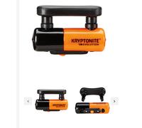 Lock Disc Kryptonite Dogbone Reminder Anti-theft Cable Universal Motorcycle
