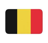 Lock Edge Floor Mat Hem 40x60 YYHHAOFA Flag of Belgium Pattern for Toilet, Dressing Table, Vacation Home, Master Bathroom, Children's Bathroom, and Guest Suite
