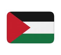 Lock Edge Floor Mat Hem 40x60 YYHWHJDE Flag of The State of Palestine Prints for Toilet, Dressing Table, Vacation Home, Master Bathroom, Children's Bathroom, and Guest Suite