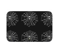 Lock Edge Floor Mat Hem 40x60 YYHWHJDE Spider Weaving The Web Prints for Toilet, Dressing Table, Vacation Home, Master Bathroom, Children's Bathroom, and Guest Suite