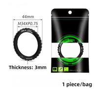 Lock for ring Nut, Centre Lock Disc Brake for Campagnolo CP Wheelsets, RISK Alloy Cover Locking for ring Compatible with WTO(Black)