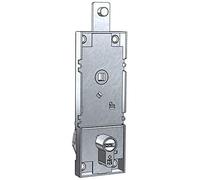 lock for tilting/garage cylinder with European profile wheelbase 70 mm with anti-burglar release lever, punched keys