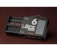 Lock Hooks - Barbed & Barbless - Sizes 2, 4, 6, 8 - Aggressive Curve Hook with Needle Point - Strong Forged Steel - Ideal for Rigs, Bottom Baits & Wafters (barbless, 6)