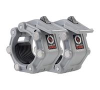 Lock-Jaw Barbell Collars PRO 2 (Grey) - Advanced Composite Resin, 8 Neodymium Magnets, Quick Release, Fits 2" and 50mm Bars, Unmatched Durability, Ideal for Serious Lifters